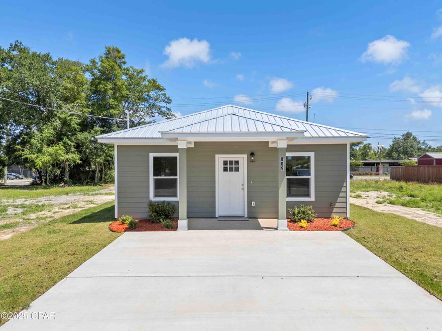 WELCOME TO YOUR DREAM HOME IN THE GROWING NEW GLENWOOD COMMUNITY. THIS STUNNING NEW CONSTRUCTION OFFERS THE BEST IN MODERN LIVING AS IT IS THE NEW VERSION OF WHAT THIS AREA IS PROVIDING.
     4 BEDROOMS AND 2 BEAUTIFUL BATH WITH A LARGE TILED MASTER BATHROOM AND A TILED GUEST BATHROOM. OPEN CONCEPT LIVING SPACE WITH VINYL FLOORING IN THE MAIN LIVING AREA AND ALL BEDROOMS ARE COMPOSED OF BEAUTIFUL CARPET TO ENSURE A GREAT GETTING UP MORNING.  
     THE FIXTURES IN THE KITCHEN AREA IS COMPOSED OF A GLASS ENCASED PANTRY AND GRANITE TOPS ON CUSTOM MADE CABINET WITH A LAZY SUZANNE RACK UNDER THE COUNTER.  
     THE BATHROOM ROOMS ARE ALSO TOPPED WITH GRANITE FOR A REALLY SLICK FINISH.  THE APPLIANCES ARE ALL SAMSUNG PRODUCTS WITH AI GENERATED INSTRUCTION FOR OPERATING THE STOVE.  THE MASTER BEDROOM HAS A SLIDING GLASS DOOR WITH A SMALL PATIO OUTSIDE IN THE BACK AND THE ENTIRE REAR OF THE HOUSE IS FENCED IN FOR PRIVACY.  
     AT THE REAR OF THE HOME, YOU'LL FIND A CONVENIENT LINEN CLOSET AND A SPACIOUS WALK-IN LAUNDRY ROOM COMPLETE WITH BUILT-IN SHELVING AND DIRECT ACCESS TO THE BACKYARD. THE HOME FEATURES A DURABLE METAL ROOF AND ENERGY-EFFICIENT BLOWN-IN FOAM INSULATION, PROVIDING SUPERIOR TEMPERATURE CONTROL AND HELPING TO REDUCE ENERGY COSTS YEAR-ROUND.
     SURROUNDED BY MATURE LANDSCAPING AND VIBRANT GREENERY, THIS HOME BOASTS STRIKING CURB APPEAL AND A CHARMING FRONT PORCH THAT INVITES YOU TO RELAX. THE EXPANSIVE DRIVEWAY ACCOMMODATES UP TO FOUR VEHICLES, OFFERING PLENTY OF SPACE FOR FAMILY AND GUEST PARKING.

Note: All measurements are approximate and details believe to be accurate. Buyers should verify if important