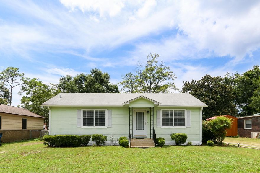 Check out this GREAT 2 bedroom, 2 bath home with over 1300 sqft heated and cooled. Home is being sold AS-IS but has been well maintained with several updates. The exterior features include a large yard with carport and storage building with plenty of space for pets to roam in fenced in backyard, and updated double pane thermal windows. Interior features include a new (Dec 2016) geothermal unit that is hooked up to the well for lower utility bills, a large living room and separate dining area for your family get togethers, stainless steel convection oven and new stainless steel refrigerator, inside laundry room, and new engineered vinyl plank flooring plus MORE... Call your Realtor TODAY to see this GREAT home.
