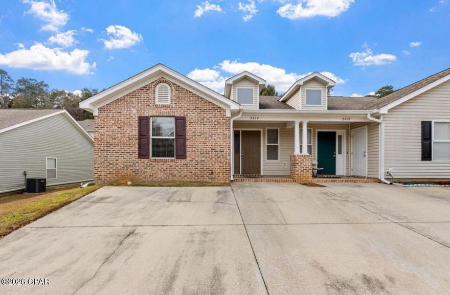 Welcome to Apalachee Hills! This well maintained 3-bedroom, 2-bath townhome offers a fantastic opportunity for both first-time homebuyers and savvy investors alike. Currently part of a rental portfolio, this property stands out with three  available units, making it an excellent option for those looking to expand or start an investment portfolio.
Situated on the east side of Tallahassee, this townhome is centrally located near shopping, dining, and everyday conveniences, all while being tucked away in a quiet, peaceful subdivision. Located on a cul-de-sac, the home features a split floor plan that provides privacy and functionality, along with a quiet backyard perfect for relaxing or entertaining. This home offers comfortable, low maintenance living in an established neighborhood. Whether you're searching for your first home or a smart addition to your rental portfolio, this Apalachee Hills townhome checks all the boxes.