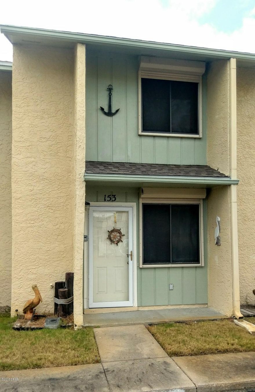 Very nice 2 BR unit with Extension Downstairs and the Balcony enclosed upstairs adding a Sitting Room off the Master Bedroom. Roof replaced in 2016. Complex has 11 pools to include clubhouse with pool on the beach. Age, SF, and Dimensions are approximate... please verify if important.