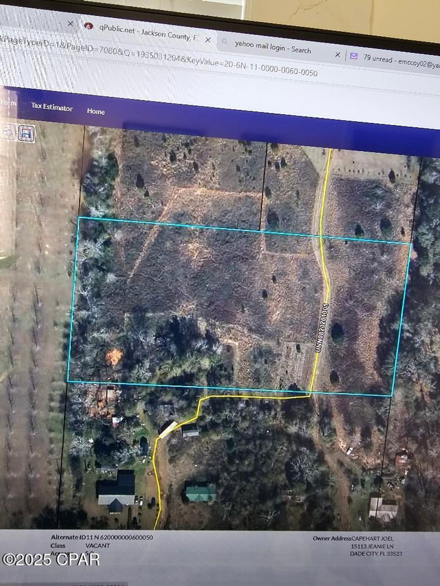 Vacant cleared land. Needs access to the property