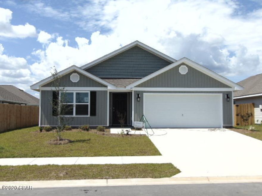 Bridge Harbor! 4 bedroom, 2 bath , 2 car garage home. Smart home features open floor plan, spacious kitchen w/island and pantry, Kinetico water filtration system, split bedroom floor plan, laundry room w/washer & dryer. Community pool! WOW required cable vendor.