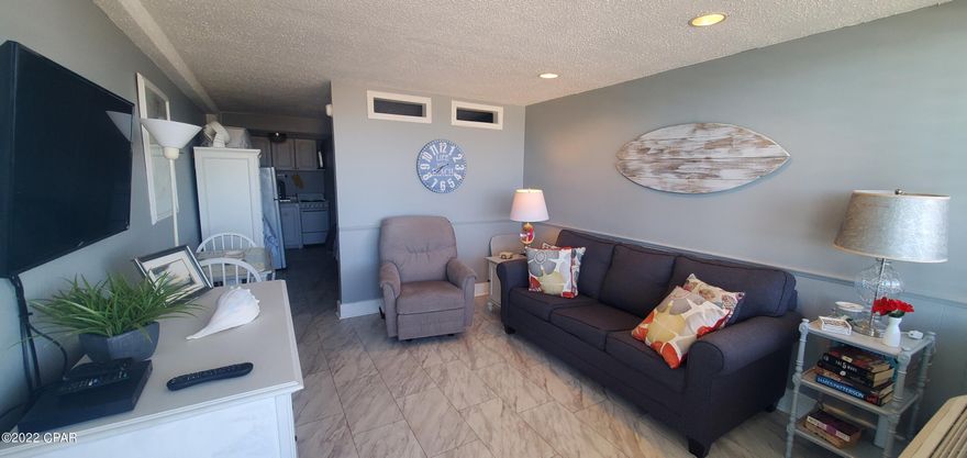 Here is your chance to own the studio condo at iconic Fontainebleau at the southeast end of the building offering exceptional Gulf views. It has been stocked, furnished and is turn-key ready for a new investor or to make it your own personal piece of paradise. 

Potential income is gross 40K