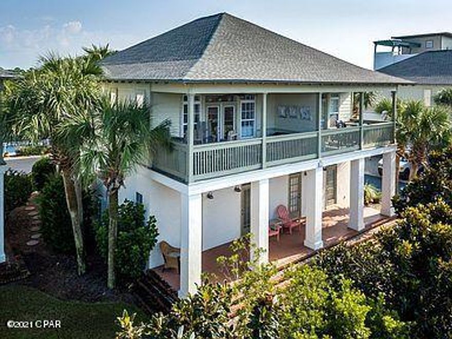 Great opportunity to own a townhome with Gulf Views on 30-A.  This is a nice and well built one with 3 Bdrms and 3 Baths. A two story townhome with balcony located just steps away from the Gulf of Mexico. Arcadia Place is a small community of 8 townhouses that has great landscaping and a community pool along with very low HOA fees and a great rental record.  The home has access to two beach walk-overs just 200 ft away. Values in this area are projected to increase 9.6% this year alone so don't wait. Call agent for showing..