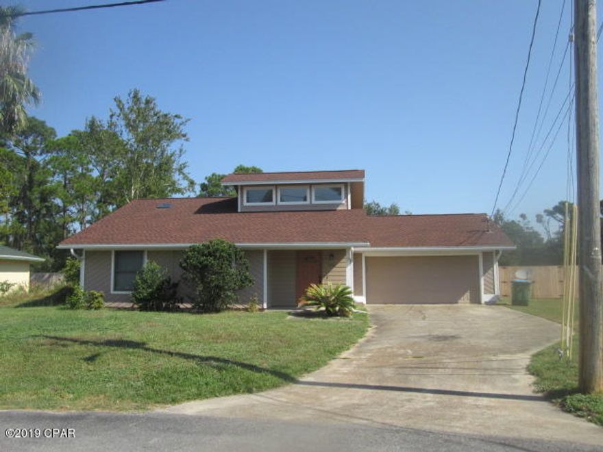 CURRENTLY UNDER CONTRACT, SELLER ACCEPTING BACKUP OFFERS Charming and well maintained home located in the highly popular, well-established neighborhood of North Lagoon Heights and close to beaches, Navy base and schools. This 3 bedroom 2 bath beach house offers Granite Counter tops in the kitchen, stainless steel appliances, Cathedral ceilings in the Great Room with wood burning fireplace, laundry room off kitchen leading to attached 2 car garage  and spacious master bedroom with 3 closets. The large back yard features a new privacy fence, numerous blueberry bushes and endless possibilities with plenty of room for a pool.

Recent upgrades include new HVAC (2019), New roof (2017), New gutters & screens (2016), New Dishwasher (2018)

Don't miss this opportunity to own the perfect family home Most Beautiful Beaches.  Call today to make an appointment to view this adorable updated and affordable home!