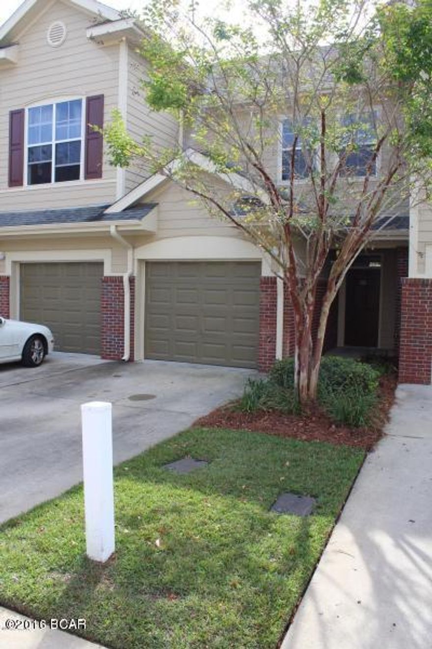 This 3/2.5 townhome offers an open living room/kitchen, hardwood floors downstairs, 9' ceilings throughout, spacious floor plan, screened in back porch, and large walk-in closets. The kitchen features black appliances and black tile granite. The master bath has a double vanity sink and large walk in closet; with a separate laundry room nearby, 2 bedrooms and bath complete the upstairs. There is a large one-car garage for parking. All this and in a gated community, close to the mall, restaurants, theaters and hospitals. The complex has a large club house and a pool! Please verify all measurements for accuracy.



HOA fee includes cable, garbage, lawn maintenance, pool, club house, accounting, and common area.