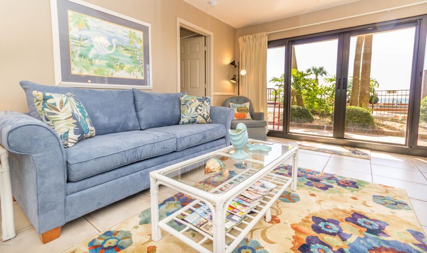 Gulf front - first floor - renovated 3 bedroom/3 bath gulf unit.  Fully furnished with tile flooring throughout.  The 2 master bedrooms are gulf front.  This unit is equipped with all new kitchen appliances as well as a new washer/dryer.  Bathrooms have brand new tall toilets, tile showers and vanity tops.  Building has a brand new roof, new AC units, new water heaters and will have new paint and stucco.



There are existing rentals on the books for the 2020 season.



Buyer paid assessment of $45,165.00 on hurricane repairs.