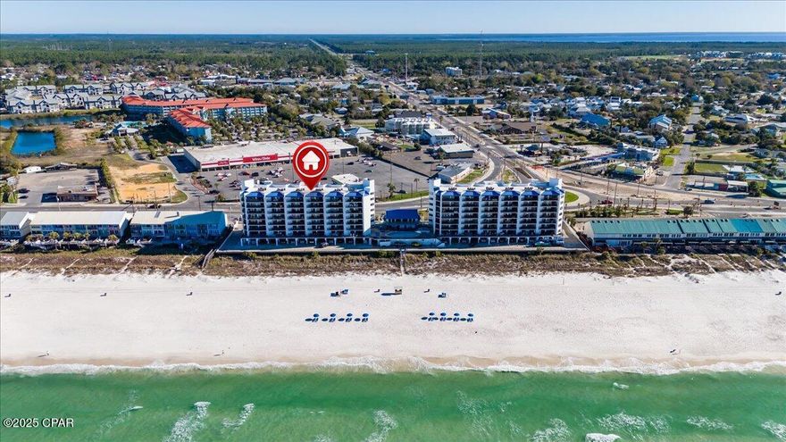 Imagine owning a gulf front condo in the perfect location. This adorable 2 bedroom, 2 bath condo in Aquavista is minutes away from Pier Park, lots of dining, schools and tons of entertainment. It offers breathtaking Gulf views from the larger balconies, powder white sandy beaches and is in the popular resort of Aquavista
