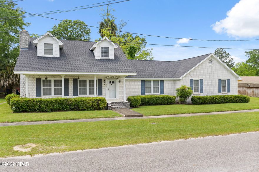 This historic home has been impeccably cared for and is now ready for a new family! Full of charm inside and out this 4 bedroom, 3.5 bath features over 4,200 sq ft and boasts a formal living/dining room, family room with woodburning fireplace open to the breakfast nook and kitchen. The main level also includes a spacious master bedroom with ensuite bath and walk-in closet. Upstairs you will find 2 large guests' bedrooms, an abundance of storage and full bath. Home also boasts an attached apartment with outside access featuring a full kitchen, living area, bedroom and full bath with a 28x19 bonus room above. Property is conveniently located inside the city limits, walking distance to restaurants and banks.