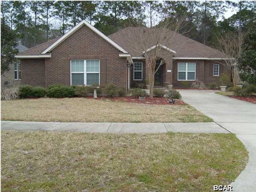 NOT JUST ANOTHER PRETTY FACE! (OPEN HOUSE SUNDAY, 3/29 FROM 2 - 4) Priced below $106 per square foot this is absolutely the best value in Hawks Landing. Beautiful 5 bedroom, 4 bath all brick executive home in prestigious Hawk's Landing subdivision. This home features many builder upgrades which include a 3-car garage, custom kitchen/island and oversized 2nd floor bonus room. The first floor bonus room is situated between the 4th full bath and an additional bedroom making this an ideal solution for the home buyer looking for more family space or possibly a mother-in-law suite. One of the full baths includes an entrance/exit to the rear patio making this home an great purchase for anyone who wants to keep the future pool option open. There is a very large well manicured green area