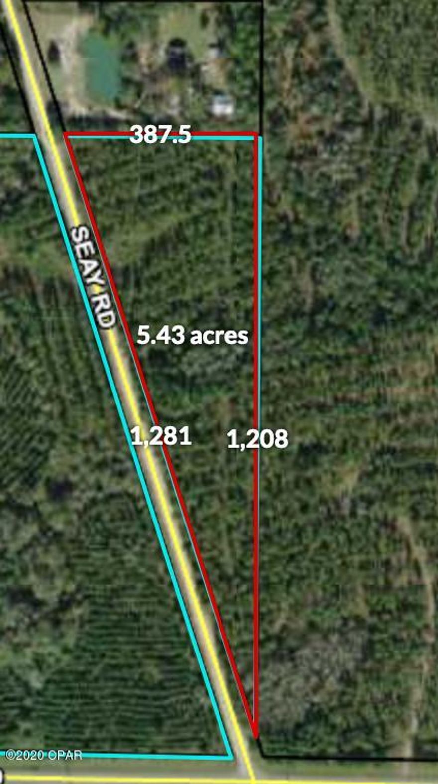Nice hunting tract or home Site close to Alford, Cottondale, I-10 acre.