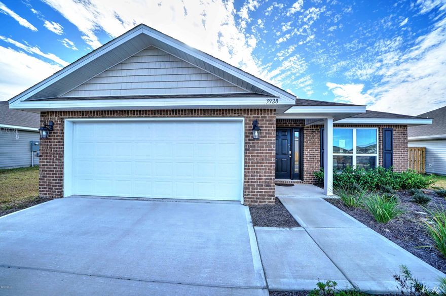 Best deal in Magnolia Hills! This Boston floor plan home is a fantastic layout and is practically brand new, less than a year old! The seller is relocating for a new job and has priced the home below market value for a quick sale! Includes washer, dryer, refrigerator and a garage door opener (not standard in the ''new'' builds). Get a new, turn key ready home with everything you need for almost $10,000 less! Includes all builders' warranties, the same as buying new! This home is in a great location, close to Tyndall AFB, schools, restaurants, beaches and more! This home is priced to go quick, don't wait!