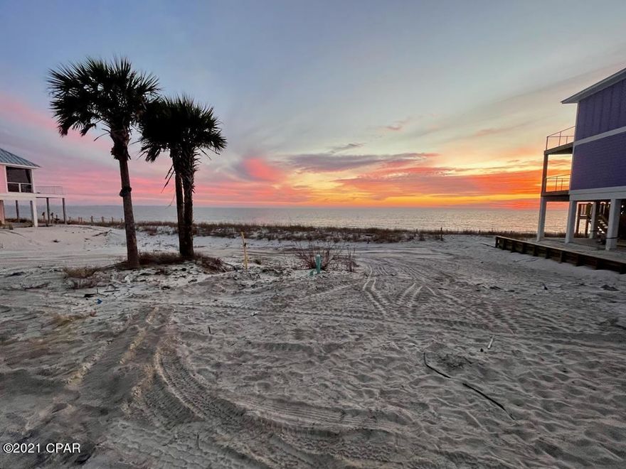 Beautiful Beach front 67x75 lot zone Tourist Commercial. Before the Hurricane there was a 5 Bedroom 5 Bath duplex. In an X flood Zone