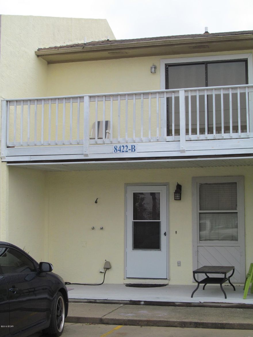 This Town Home is on the much desired Thomas Drive. It is close to fine restaurants, beach access an St Andrews State Park. This would make a nice home or investment property. No HOA fees. All information is believed to be correct but should be verified by the buyer..