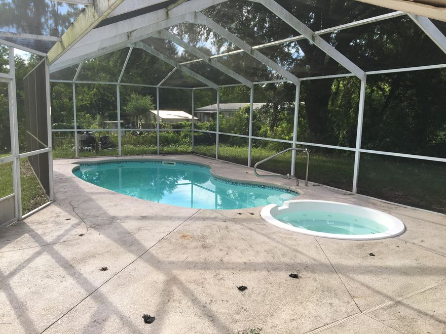 ***SELLER WILL FINANCE*** $15,000 DOWN, $950 PRINCIPLE AND INTEREST MONTHLY PAYMENT,3 YEAR BALLOON, NO CREDIT OR BACKGROUND CHECK REQUIRED*** Recently updated 5bd, 2ba block home complete with screened in pool and spa. This 2187 sqft home is large enough for the biggest of families. 5 bedrooms AND a den! The completely fenced back yard has room to run around in. Walk in laundry room has plenty of room for storage. Updates include: New metal roof, new tile flooring in bathrooms, new pool pump, new carpet, new stainless steel appliances, and all new paint inside. All information is estimated and should be verified if important.