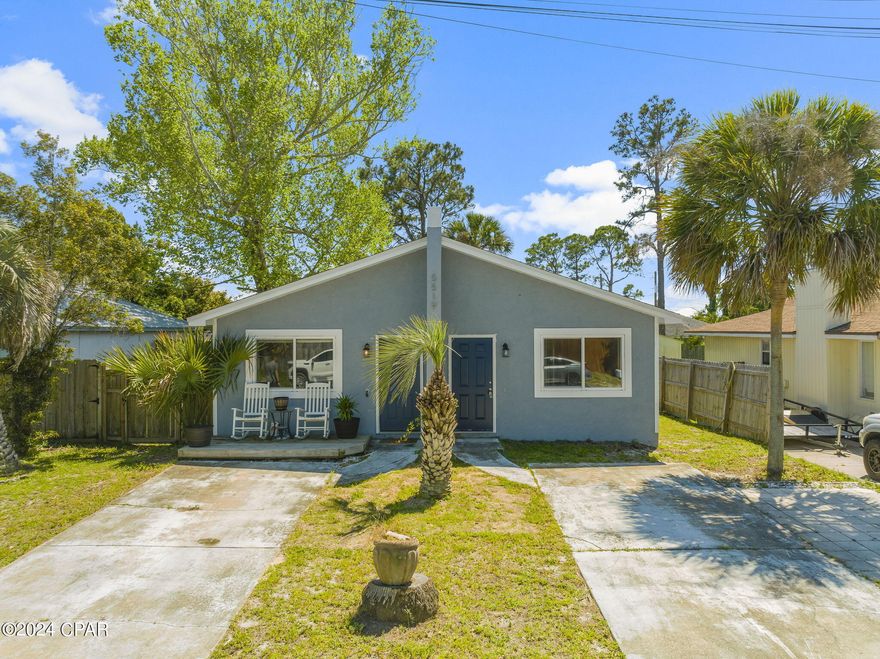 Discover the perfect investment opportunity with this charming duplex, boasting a desirable location that's just a leisurely stroll from the soft sandy shores. With one bedroom and one bathroom on each side, this property can be used in many ways: long term tenants, short term rentals, house hacking, or use one as a 2nd home while the other unit helps pay for the expenses. 

Unit A is was updated in 2018 and is currently rented month-to-month for $1400. The unit features LVP flooring, stainless steel appliances, and comes with the washer and dryer. 

Unit B just finished a remodel and features LVP flooring, new cabinets, quartz countertops, new appliances and custom trim throughout. 

Whether you're looking to grow your rental portfolio or secure a flexible coastal property that caters to multiple rental strategies, this duplex holds the key to an enviable lifestyle investment.