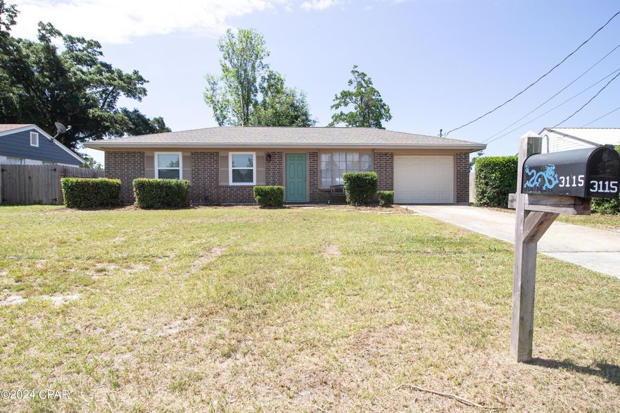 CURRENTLY UNDER CONTRACT, SELLER WILL CONSIDER BACKUP OFFERS. Come check out this charming 3/2, 1 car garage brick home. This home is  conveniently located within 2 miles from FSU (Panama City Campus) and Gulf Coast State College providing easy access to educational opportunities. This could also be a great opportunity for a first-time home buyer, investor or parent/student to purchase and lease out bedrooms individually to other college students. Enjoy the modern touches of stainless steel appliances in the kitchen. Additionally, this home is located just 1 mile from historic St.Andrews and within 5 miles from Panama City beaches. A perfect blend of comfort and convenience awaits, schedule your showing today.