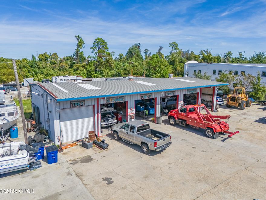 3 parcels - (1220 19th St. - 13784-022-000, 1302 19th St. - 13784-015-000, 1304 19th St - 13784-050-000)  2 well-established and prosperous businesses with spray booth, car crusher, loader, semi truck with 2 flatbed trailers, 2 sling wreckers, 1 flatbed wrecker and tools.