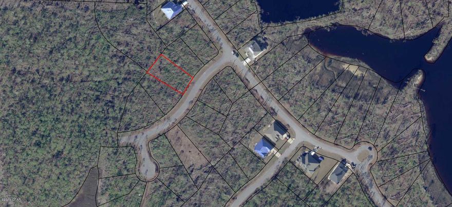 Fantastic homesite in the desirable Laird Point. Priced for quick sale. This gated community offers city water and sewage, underground electric and ribbon curbed streets. Excellent proximity to TAFB and Mexico Beach. New construction is currently underway in this community! There are some trees down from hurricane Michael.