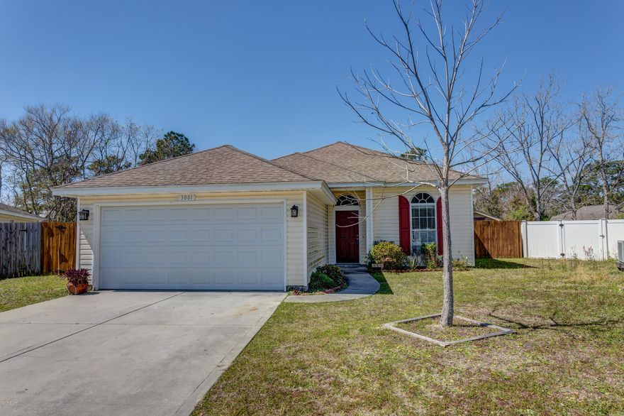 USDA 100% financing available - Affordable home, great opportunity for first time home buyers! Home is on a cul-de-sac, open floor plan concept, lots of storage, pantry and linen closets, split floor plan design, 3 bedrooms, 2 baths, Florida room, laundry room, spacious and private fenced in backyard plus a 2 car garage, pergola covered BBQ area  and Storage building for the yard tools. All measures are approximate, please verify if important.