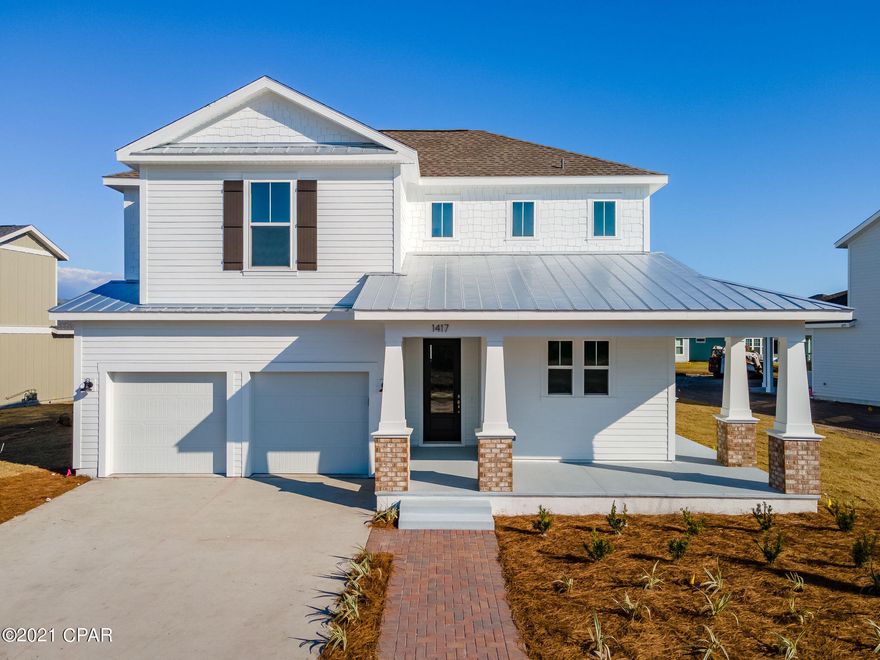 CURRENTLY UNDER CONTRACT, SELLER ACCEPTING BACKUP OFFERS. The popular St. Vincent plan slated for early 2021 completion consists of 2,426 + SF with an attached two car garage. This model offers 3 bedrooms, loft and 2.5 baths. This two-story home has large open concept kitchen/family/dining room, large owner's suite on the main floor.Standard Samuel Taylor homes features include, granite counter tops, 8' craftsman interior doors, recessed lighting in family room, kitchen and porches, stainless steel gas range and dishwasher, 2''x 6'' construction... All Samuel Taylor Homes are built with the latest energy saving materials and techniques creating huge savings on energy bills along with homeowner comfort. SweetBay new home buyers have priority access to University Academy!