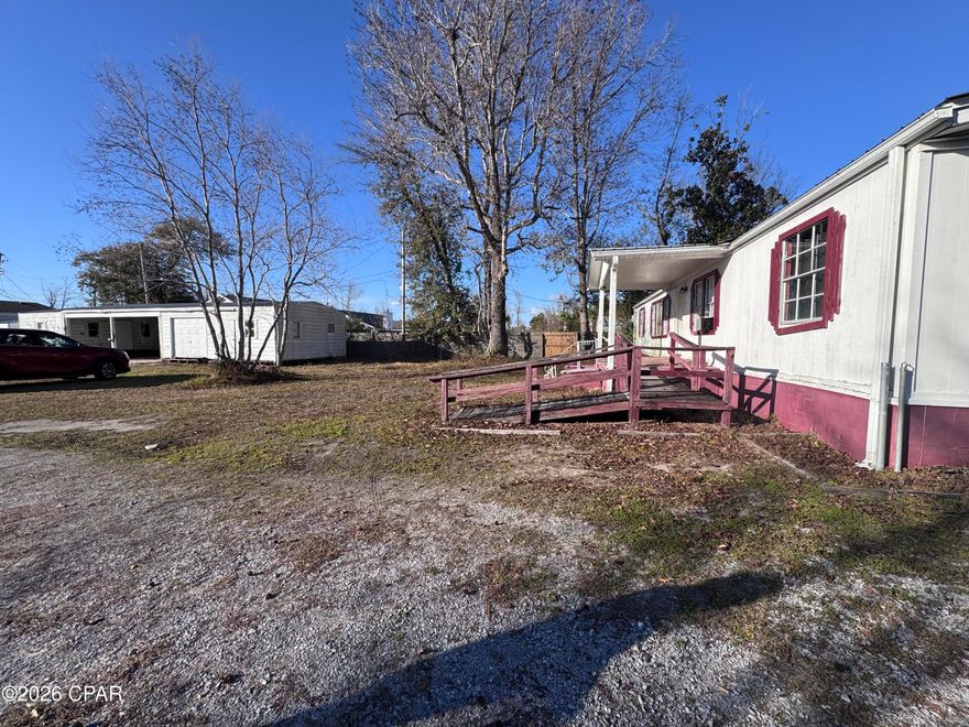 Affordable 3BR/2BA home on its own land in 32404!

This 1977 mobile home offers a functional layout with split-bedroom potential, covered carport, and two storage sheds for added utility. The property is livable and ready for occupancy, making it a great option for an owner-occupant or investor seeking affordable housing with land ownership. Some repairs will need to be done.

No lot rent. Outdoor space allows room for storage, hobbies, or small projects. Conveniently located near schools, shopping, and major roadways.

Schedule your showing today!