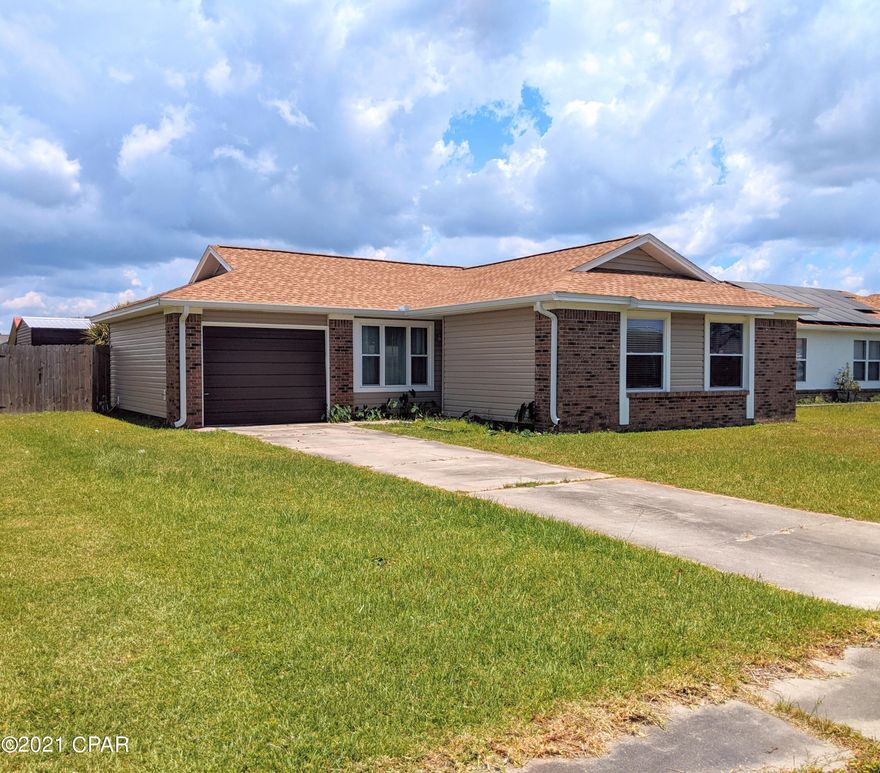 'CURRENTLY UNDER CONTRACT, SELLER ACCEPTING BACKUP OFFERS' Lovely well maintained 3 bedroom 2 full baths in a quiet neighborhood with sidewalks and underground utilities. Convenient to TAFB, shopping, & schools. Ceramic tile in kitchen, bathrooms & foyer. Super durable Engineered Bamboo Floor in the living room and hallways, Updated vinyl replacement windows, and siding. AC Roof, Tankless Hot Water heater, New plumbing lines following Hurricane Michael. The kitchen has updated cabinets & countertops, and plenty of room. The Master bath has a beautiful, large tile walk-in shower and new vanity. The large backyard has a 6 foot wood privacy fence and is large enough for pets, a garden or a pool! This is a perfect starter home for someone.