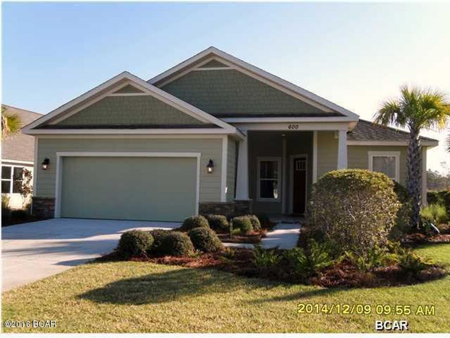 This home has an Pompano Floor Plan with a Carolina Elevation. Beautiful new construction home being built in the new Whisper Dunes Phase 3 Subdivision. A Samuel Taylor built home includes standard features such as designer carpet in main areas and bedrooms, 8 ft. 2 panel craftsman interior door package, brushed nickel fixtures and faucets throughout, insulated (R19) interior common walls and insulated (R38) ceilings, and durable Sherwin Williams premium interior wall paint. Kitchen features stainless steel appliance package (range, dishwasher, & microwave) and oversized 36" wood cabinetry with crown molding, and granite counter tops. Full bathrooms include raised vanity heights, large tile flooring in bathrooms and laundry rooms, 2 x 6 Exterior Wall Construction, and hurricane tie down rod anchor system. Exterior of home includes coastal and craftsman architecture, spacious 2 car garage, architectural roof shingles with an extended warranty, low maintenance aluminum fascia and vinyl soffits, termite treated foundation, Hardi-Plank siding with an extended warranty, and durable Sherwin Williams Loxon exterior paint. All new construction homes are backed by a 2-10 Home Buyers Warranty. Your HOA dues includes lawn maintenance for the home. The Whisper Dunes subdivision includes sidewalks, curb & gutter, a beautiful community pool and pool cabana. Whisper Dunes is a golf cart friendly community and you are within a short driving distance to our beautiful beaches, Pier Park shopping, NW FL Beaches International Airport, and the beautiful 30A South Walton area. Choose your lot, floor plan & elevation, choose your design options, and pick your paint colors! All measurements and sizes are approximate, please measure for accuracy and verify all sizes.