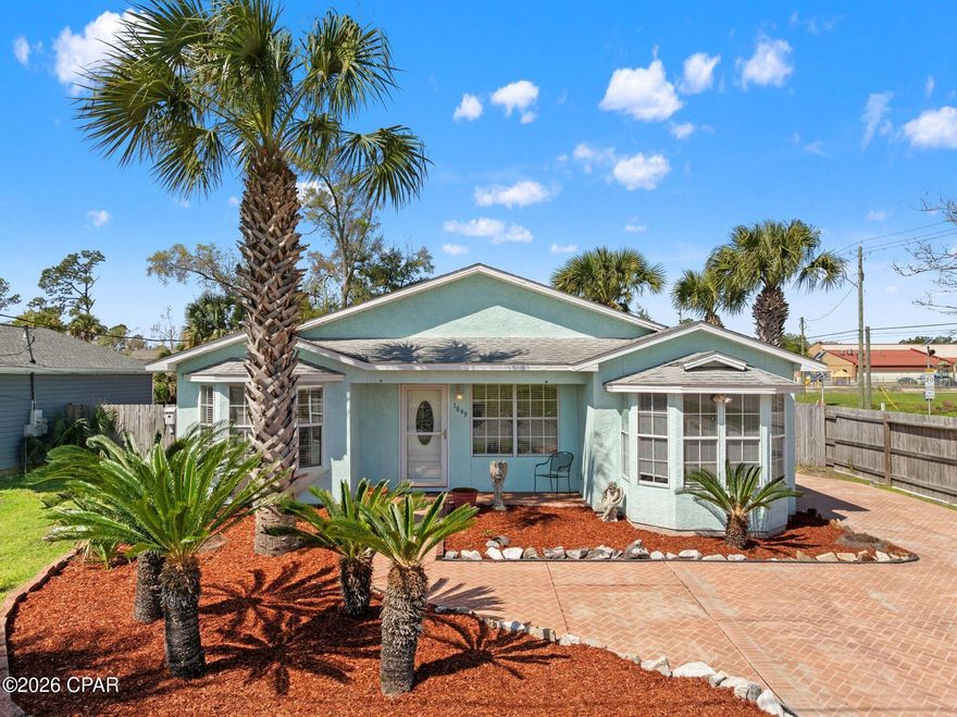 This cute home has just been remodeled.   It has a new island with new countertops, sink and faucet. new light fixtures, all new fans, new flooring and freshly painted.  It also has two storage units in the back yard and features a Koi pond with large Koi.  Fenced in large back yard.  Large driveway with plenty parking.
Convenient to shopping, schools and restaurants.  This is a must see.   Professional Photos coming soon.  Call for a showing appointment