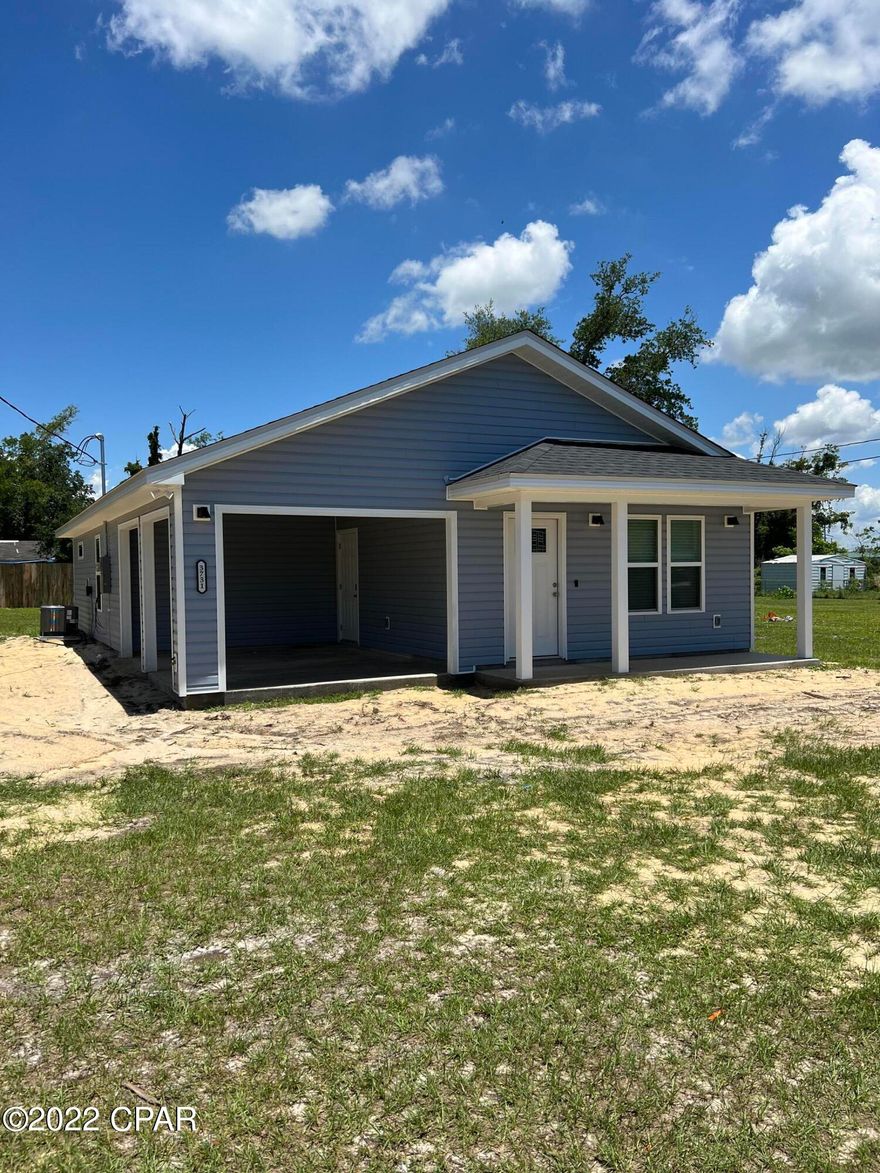 Hard to find AFFORDABLE NEW CONSTRUCTION , almost completed and ready for a new homeowner! Enjoy the low maintenance and low insurance that comes along with a new home. This one includes lots of upgrades: LVP FLOORING THROUGHOUT (no carpet here!), Beautiful QUARTZ COUNTER TOPS and CUSTOM CABINETRY. You'll love the OPEN FLOOR PLAN that includes a spacious PRIMARY BEDROOM , BATH and WALK IN CLOSET. All this and on a large lot just minutes from schools, shopping and all area amenities.