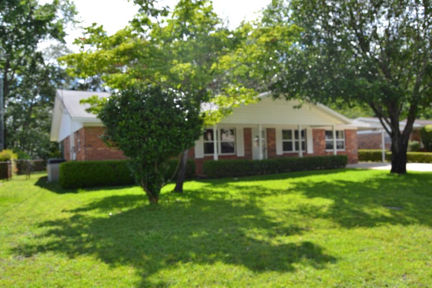 Well maintained Four Bedroom, Two Bath with is ready for you. Situated in GreenBriar Estates right in the heart of Lynn Haven. Close to Schools, Shopping and Entertainment. The Formal living area invites you in, While the Tile floors carry you throughout. The Kitchen and Dinning areas Give ample space for entertaining guests. The great room Is huge and boast a Brick Fireplace and built ins give you the cozy feel during the winter months. Experience all the the summer has to offer in the huge backyard and Florida room. With insulated walls and Double paned Windows, All you need is an A/C and this is conditioned space as well. Large workshop has all the space for projects, Yard tools, and Toys. The Bonus room can be used as forth Bedroom, with walk-in Closet. Split from the rest.Bedrooms this can be a guest bedroom or office. The Master bedroom has great space and separate bathroom. The two remaining Bedrooms are great sized and have ample closet space. All sizes are approx.