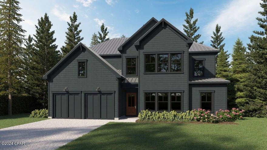 Welcome to The Shoal, a brand-new neighborhood where tranquility meets convenience. Nestled on the fringes of the expansive Point Washington State Park, this community boasts 30 thoughtfully designed homesites, each strategically laid out to provide residents with a sense of privacy and a connection to nature. The Shoal is conveniently located a short drive to Seaside, Grayton Beach and 30a. These spacious homes are designed to harmonize with the unique esthetics of the area boasting earthy tones, a community pond, and half of the lots backing up to state park. The Trenton floor plan offers 5 bedrooms and 4.5 baths with an open living concept downstairs and a spacious loft area upstairs.
This home comes with amazing standard features such as a metal roof, impact windows/doors, quartz countertops, LVP floors throughout all of the common areas/bedrooms, 8 ft doors, and a gas range and vented hood in the kitchen just to name a few! Homeowners have the ability to choose their finishes and upgrades at their design appointment. Other notable upgrade options would be a free-standing tub in the master bath and a sunroom option downstairs. **Prices may vary based on upgrades and lot selection. This listing shows the base price of this home with the lot premium included. Photos are not of this exact home. Renderings show potential exterior paint color options**