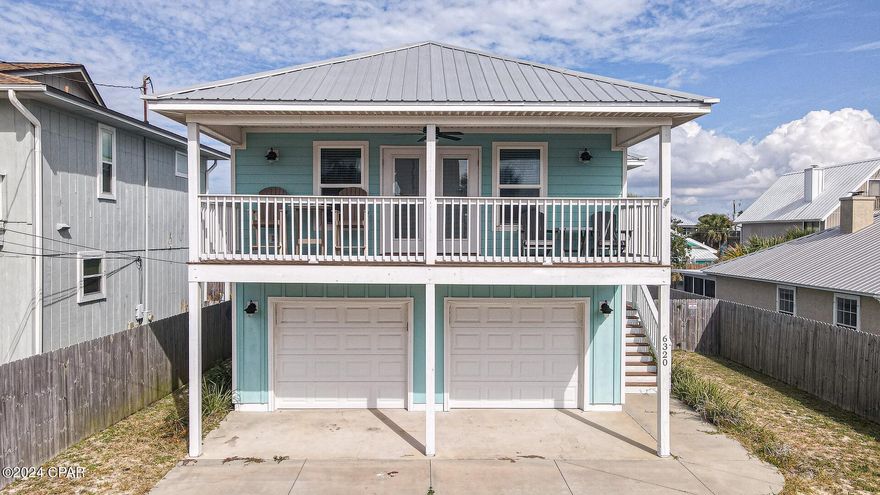 Discover coastal living in this stunning 3-bedroom, 2.5-bathroom home built in 2019, just minutes from Panama City Beach's best local attractions. Featuring a 2-car garage and a beautiful upper deck, this property offers the perfect blend of comfort and convenience. Enjoy easy access to Rick Seltzer Park, Schooners Beachfront Restaurant & Bar, Deckhand Social, Captain Anderson's, and The Grand Marlin. This rental does come fully furnished for easy move-in & has a fully fenced backyard perfect for entertaining or your four-legged friends.