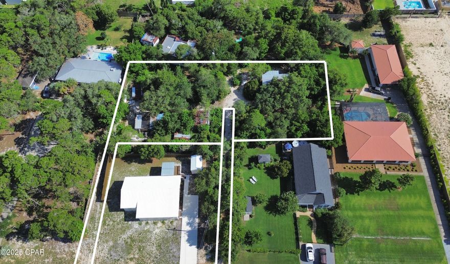 Exceptional opportunity for investors, builders, or anyone looking to develop in one of the most desirable areas along the Emerald Coast. This expansive 1.081 acre lot is located in the heart of Inlet Beach, just minutes away from 30A, Rosemary Beach, and the Gulf of America. 

There is an old house on the property, but the seller is selling for land value only. The buyer is responsible for tear down if they choose. All information is deemed correct, but please verify if important.

This is perfect for those looking to build a custom home, multiple cottages or income producing vacation rentals. With no HOA and limited development restrictions (buyer to verify with Walton county), the possibilities are wide open! 

Don't miss this rare chance to secure acreage in a rapidly growing coastal market!