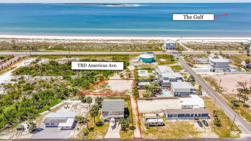 Discover a rare gem in St. Joe Beach—a beautiful, oversized lot offering Gulf views & a unique combination of privacy, space & location. Just steps from the shoreline, this homesite is larger than most in the first block off the beach, providing an exceptional canvas for your dream coastal retreat. You're only moments away from dipping your toes in the sugar-white sand & enjoying the peaceful rhythm of the surf. Zoning does not allow RVs, helping preserve the charm and integrity of this quiet beachside neighborhood. There are no HOA dues, giving you the freedom to build your ideal beach home without the burden of extra restrictions or fees. Whether you're looking to invest in a long-term homesite, build a full-time residence, or create a vacation getaway, this lot offers an unbeatable combination of views, location, and opportunity. Call for a private tour of the area & LIVE THE BEACH LIFE!