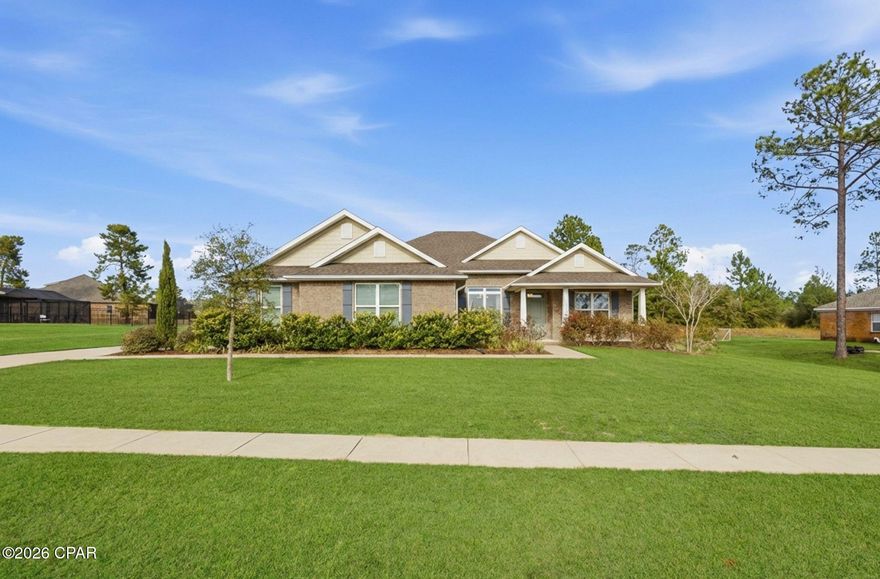 This is a Short Sale Opportunity!! Golf Course Home in beautiful Windswept Estates! A beautiful brick home perfectly positioned on the golf course in Freeport, Florida! This spacious 3-bedroom, 3-bath residence offers an ideal blend of comfort, style, and scenic views.

Step inside to find an open and inviting floor plan featuring a formal dining room as well as a flex space that can be used as an office or TV Room, etc. In the kitchen there are stainless steel appliances, granite countertops, and ample cabinetry that is perfect for both everyday living and entertaining. The generous living spaces flow effortlessly, while large windows bring in natural light and showcase the lush fairway backdrop.

Enjoy the convenience of a 30x30 three-car garage, providing plenty of room for vehicles, storage, or a workshop. Whether you're relaxing at home or enjoying the peaceful golf course setting, this property offers a lifestyle of ease and elegance.

Don't miss your opportunity to own this well-appointed home in a desirable golf community! Schedule your private showing today!