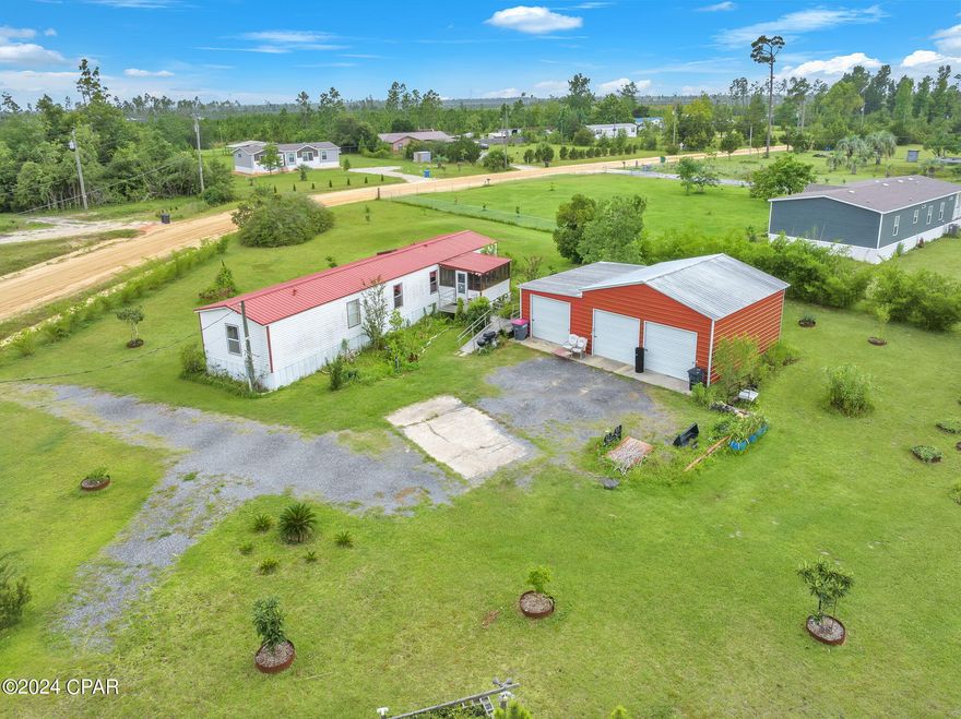 BY APPOINTMENT ONLY!! PLEASE DO NOT WALK THE PROPERTY WITHOUT A REALTOR.

Looking for peace and quiet... here you go!  This tree bedroom two full bath house sites on over 5 acres.  There are 5 all natural stocked ponds with catfish, bream, bluegill, carp and koi fish.  No chemicals have ever been added to these ponds. Fruit trees,  loquats, mulberries, mayhaws, Japanese pears, apples, peach trees, plum trees, fig trees, pineapple guavas, valencia orange, lemon, satsuma orange, cherries, there are also blueberry bushes and muscadines.  If that isn't enough there is a three stall oversized garage with loads of storage.  Don't miss out, all under $200K!