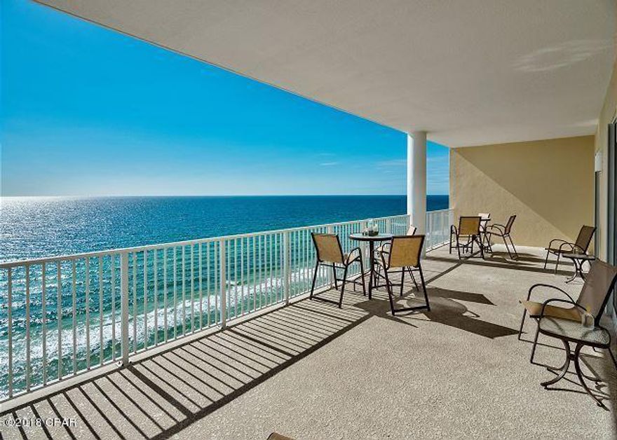 Beautiful 4BD 4BA with 2 master bedrooms on the Gulf! This exceptional condo is beautifully furnished, fully equipped and features breathtaking views of the Gulf from the 19th floor grand oversized balcony. On site amenities include gulf front pool, hot tub, sauna, steam room & exercise room.