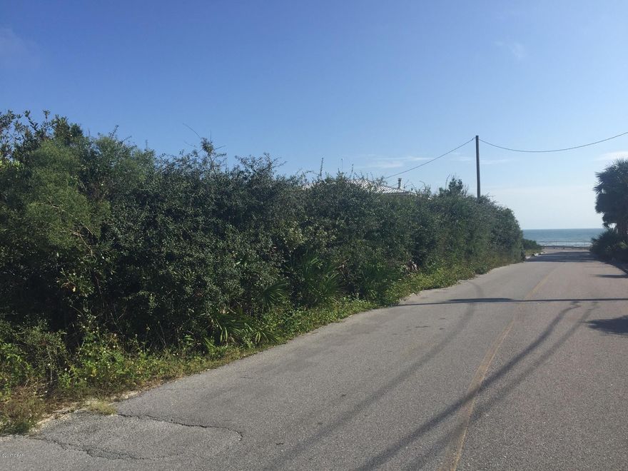 Amazing gulf views from the Inlet Beach lot.