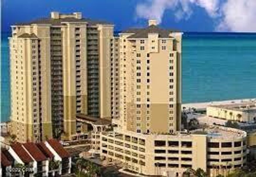 PHOTOS COMING SOON! Grand Panama Beach Resort the most desired Resorts in all of Panama City Beach.

This beach front 2bed 2bath/bunks is in immaculate condition.  No carpet , Stainless appliances, granite counter tops. bunk area for additional guests . Gorgeous views from this  full view balcony. 2 baths, large master bath tub and separate shower. HVAC replaced in January 2022. Almost brand new. Totally repainted a beautiful neutral color. Attractive furniture, comes fully furnished and rental ready. Grand Panama is an owner owned Resort. New general store , new deli bistro coming, library, large fitness facility, 2 pools with Tiki bars, 

Cash machine for investors or a great fulltime residence.