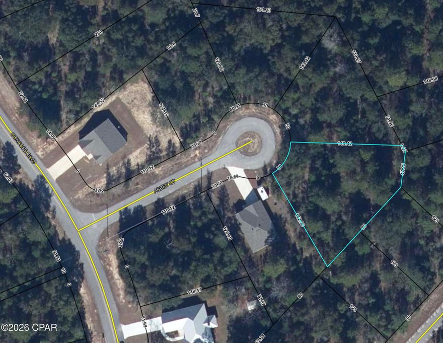 Build your dream home on this 0.40-acre vacant lot located on a quiet cul-de-sac on Abbey Ct in Sunny Hills, Florida! This spacious homesite offers added privacy and low traffic, perfect for creating your ideal retreat. Enjoy a peaceful setting surrounded by nature, with nearby lakes, parks, and the Sunny Hills Golf Club just minutes away. Conveniently located within a short drive to Panama City Beach, shopping, and everyday amenities. A great opportunity to build, invest, or hold in a growing area!
Buyer to perform their own due diligence regarding title and property condition.