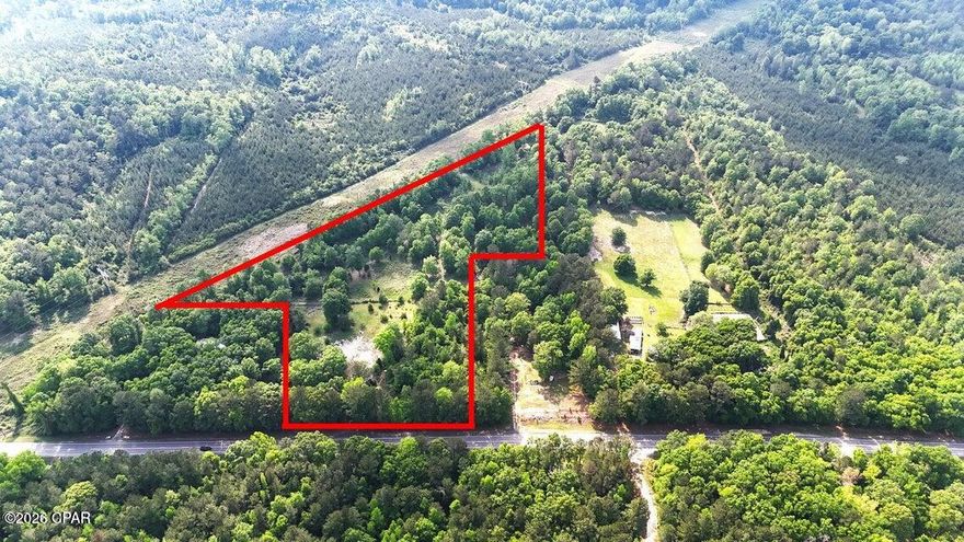Endless Possibilities on 10 Acres in Ponce de Leon!

Discover the perfect blend of privacy, freedom, and adventure with this unrestricted 10-acre parcel located in the heart of Ponce de Leon. Whether you're envisioning a private homesite, weekend retreat, or future campsite, this property offers the flexibility to bring your vision to life.

Outdoor enthusiasts will love the location — less than 5 minutes from Morrison Springs, under 10 minutes to Ponce de Leon Springs, approximately 15 minutes to Vortex Springs, and less than an hour from the white sandy beaches of Panama City Beach. Enjoy peaceful rural living while staying close to some of Florida's most popular natural attractions.

The land features an abundance of mature fruit trees and plants, including citrus, persimmons, plums, blueberries, and grape vines — perfect for those who appreciate natural beauty and homegrown harvests. The property is also a prime hunting location, with frequent sightings of deer, turkey, and other wildlife.

The possibilities are endless. Bring your RV, tiny home, or building plans and create your own slice of Florida paradise.

Buyer and/or buyer's agent to verify all information deemed important.

Schedule your private showing today!
