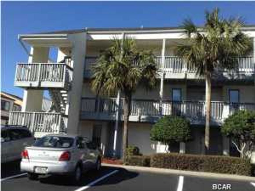 ACROSS FROM GULF!! This is a very nice unit that has been completely redone. It has new appliances, new furniture, new paint and new flooring. Almost all of the furnishings and accessories are new, also. The unit is an end unit which is always a plus and is in a great area, close to Pier Park but on the West end of the Beach! There is an unobstructed view of the gulf from the complex. You must see this unit! It is a super place to call your own or to rent out!