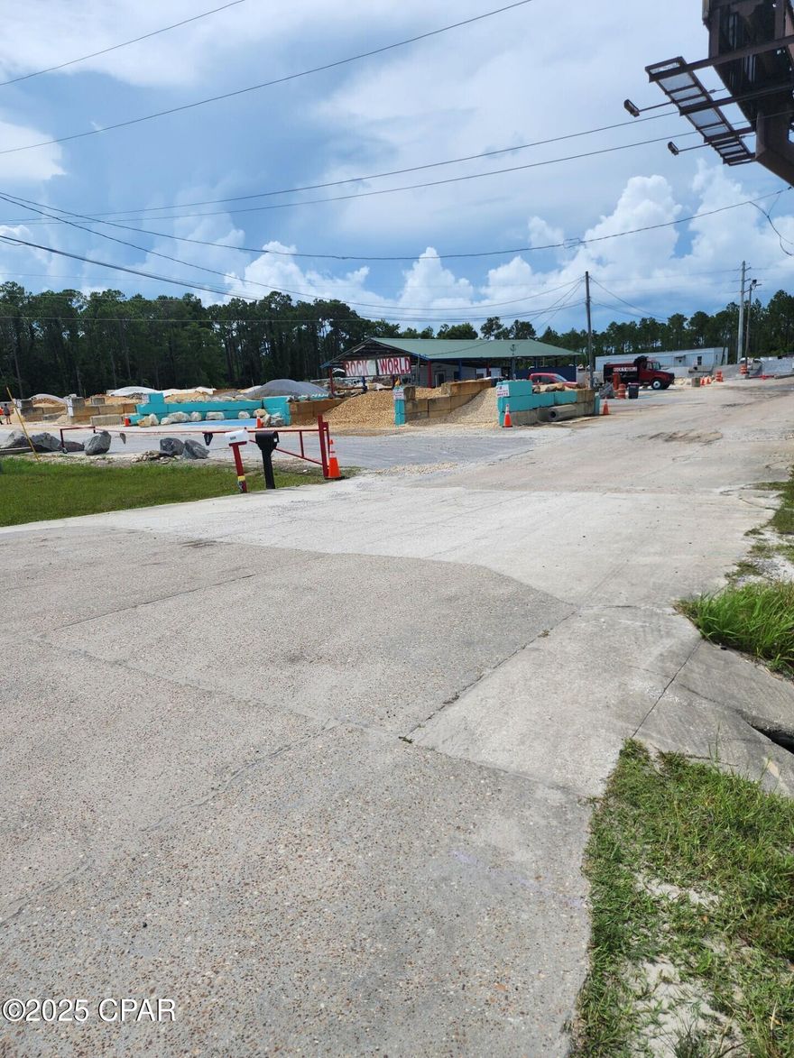 Prime 3.7 acre site located on back beach road.