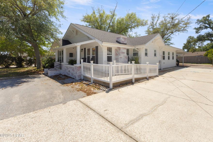 A wonderful opportunity awaits to own a fully renovated Commercial Building in Thriving Panama City Business District! This beautiful 4 office, 2 bathroom building is turn key and ready for you. Located conveniently on Jenks Ave with over 7,000 vehicles passing by daily, as per FDOT records, and a steady stream of foot traffic, you will have no issue thriving here. Rather you are looking for rental income, or to start your own business, this is an ideal investment. Building is currently being used as a Medical Spa and has been updated with all the latest and greatest. This property also boasts a full kitchen, laundry area, sinks in two of the rooms, beautiful reception area, waiting room, garage, and ample parking. Zoning for this property is MU-3, so business possibilities are endless. Please call today for your private showing! This one won't last long.