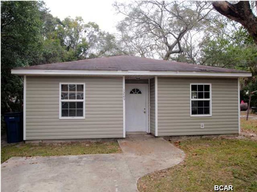 4BR/2BA home. Master bedroom/bath separate from additional 3 bedrooms/bath. Kitchen/dining area is spacious with a door that exits to the back yard that is fenced. Great first-time homebuyer or investment property. Some TLC, rehab, and elbow grease and this could be a nice little home. This home may qualify for 203K/rehab loan. (All measurements approx; please verify if important.)