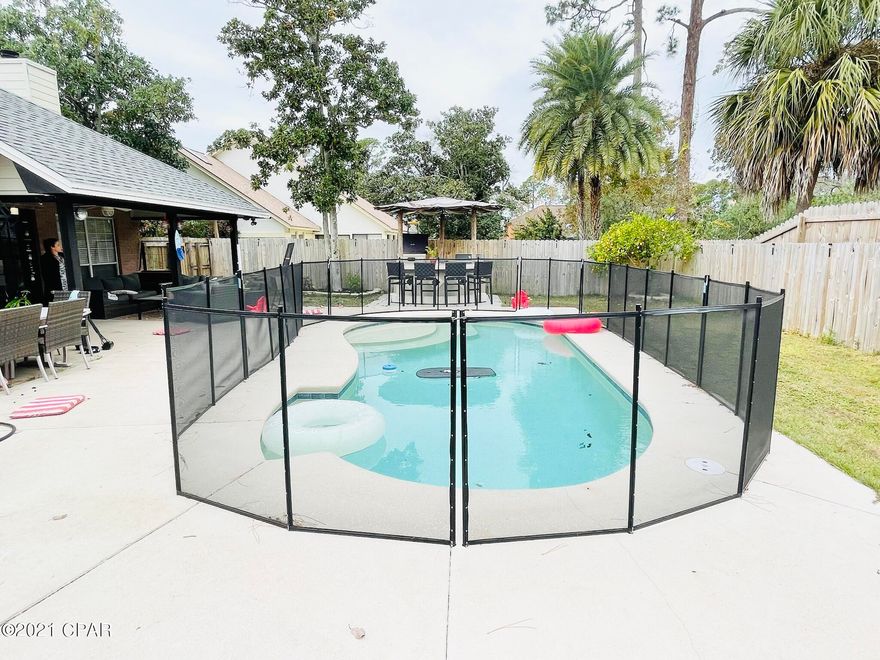 Beautiful home off North Lagoon Dr. Completely professionally remodeled, in ground pool, propane powered generator, smart home