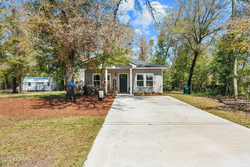 Under Contract - Seller will consider back up offers. Built in 2022 by Ryan Construction, this beautifully designed home is move-in ready and located on a spacious half acre lot in the growing Southport area. With attention to detail and craftsmanship throughout, this property combines comfort, function, and style — perfect for a variety of lifestyles!

This home features high ceilings, luxury vinyl plank flooring throughout, quartz countertops, Moen plumbing fixtures, LED recessed lighting, and stainless steel appliances. The open layout includes a dedicated laundry room, generous storage, and energy-efficient upgrades such as open-cell spray foam insulation in the attic.

Outside, the home offers lush landscaping, a full irrigation system, and access to county water with a septic system in place.