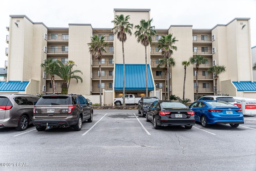 THIS CONDO IS A DREAM COME TRUE...GULF FRONT, COMPLETELY RENOVATED... A COASTAL CLASSIC.. This unit offers large rooms with all new furniture, wainscoting, paint, crown molding, stainless steel appliances and quartz countertops.

Also all art work & lighting are new.  The beautiful tiled floor throughout the unit looks like wood. The Hot Water Heater  installed 12/2019 & 2.5 Ton SEER HVAC installed 09/2020

These units bring in between $25,000-$30,000/yr. However, the owner only rents to friends & family so is not a full time rental. Enjoy a very private balcony & a laundry room across from

the front door.   New Glass Door/Frame Paid for $6500,To be installed soon. Cost per year:

Gulf Power $1350; AT&T(includes WIFI) $1100

Content Insurance $1488. Small Complex . The Special Asesment has been paid for Hurricane Michael.

THE SNOWBIRDS IN THIS UNIT MUST HAVE A 24 HOUR NOTICE,
MUST BE THERE FOR SHOWING AND WILL LET YOU IN.
THEIR RESERVATIONS ARE THROUGH THE END OF MARCH AND HAS TO BE HONORED IF THE CONDO SELLS.

AGE,SF,APPROX.