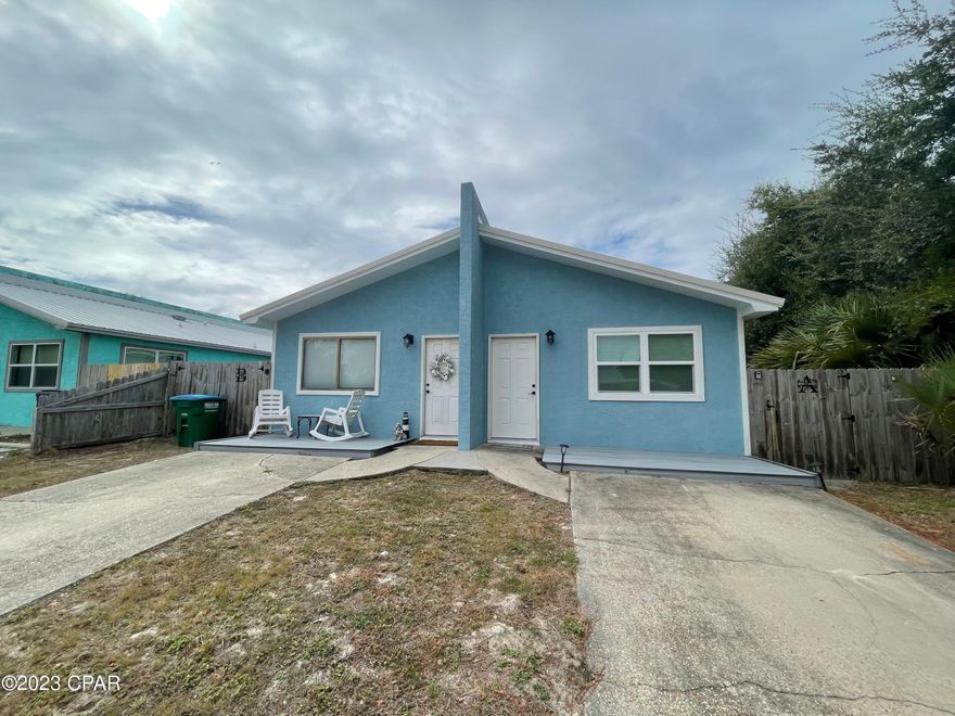 Walk to the BEACH in this well maintained 1 bedroom rental just off of the Thomas Drive corridor.  Unit is tiled throughout. Kitchen has stainless steel appliances. This unit includes a stackable washer and dryer. Covered patio in the back yard.  Front yard maintenance is included as well as water being included in that rent and Pest control every quarter and HVAC services 2 times a year.  No pets. NOT AVALIBLE TO NOVEMBER 1st!!
REQUIREMENTS TO RENT: Primary Tenant MUST apply FIRST at https://fullsailrealty.managebuilding.com/Resident/rental-application/new, we will run a background check and call you to set up a showing within 1 business day. Visit our website to confirm availability and see all qualifications.  ONLY IF YOU DECIDE TO RENT after your showing, we will charge the application fees of $40 per person over 18 years old and complete final approvals prior to Lease signing. All Tenants over 18 must submit applications for approval. Call the OFFICE for questions. Security Deposit on this property is optional thru Obligo.